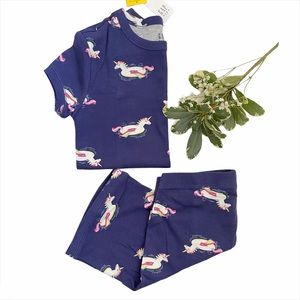 Gap | girl’s unicorn floaty pajama set Size 12